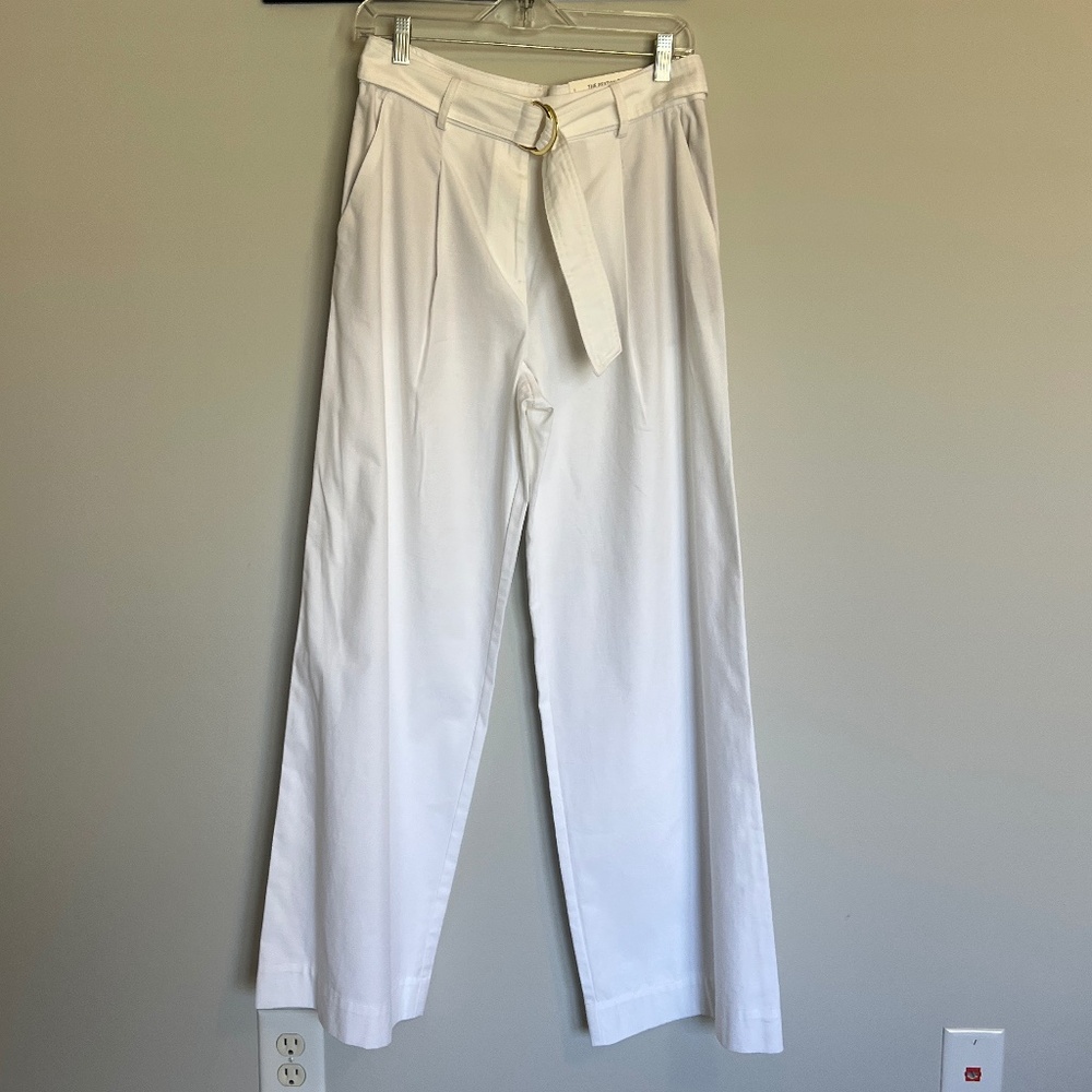 NWT Loft Belted Peyton trouser pant, women’s size 4